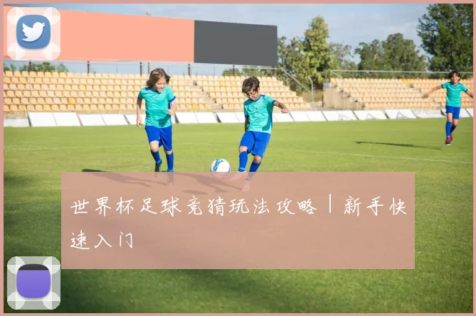 世界杯足球竞猜玩法攻略｜新手快速入门